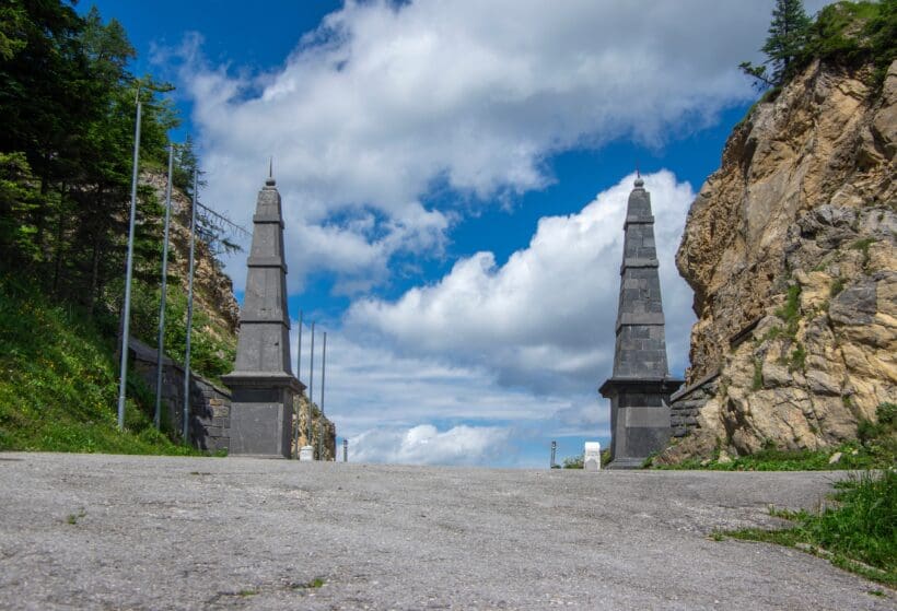 Ljubelj,pass,in,karawanks,chain,in,gorenjska,region,of,slovenia